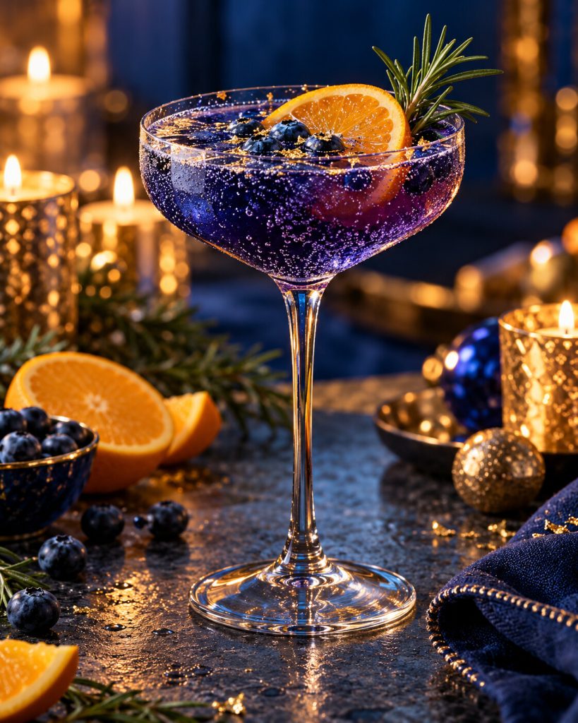 Blue Hour Citrus Sparkler