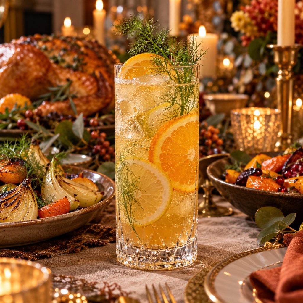 Fennel Citrus Harvest Highball