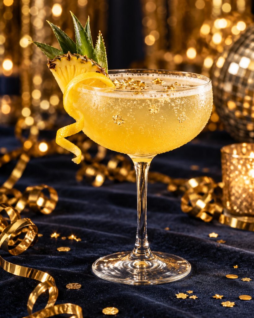 Golden Hour Ginger Fizz