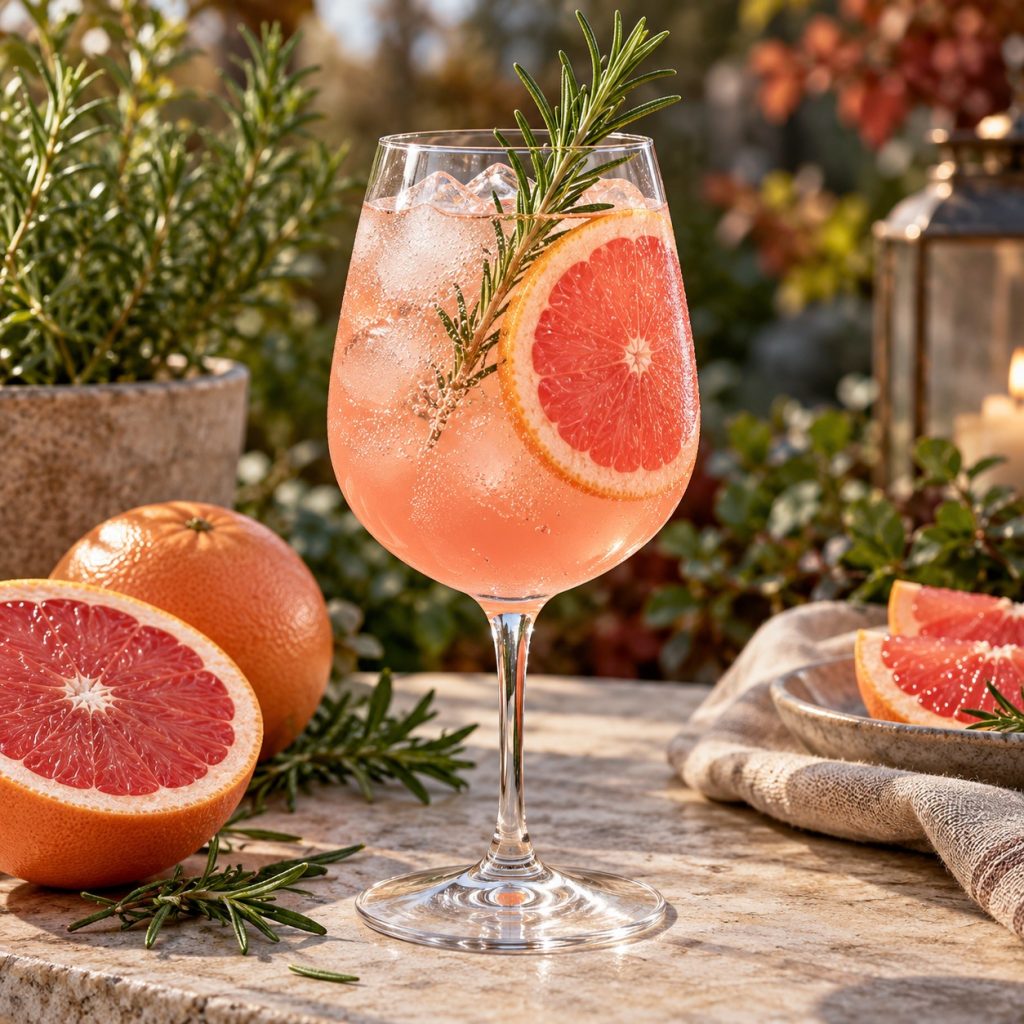 Grapefruit Rosemary Spritz