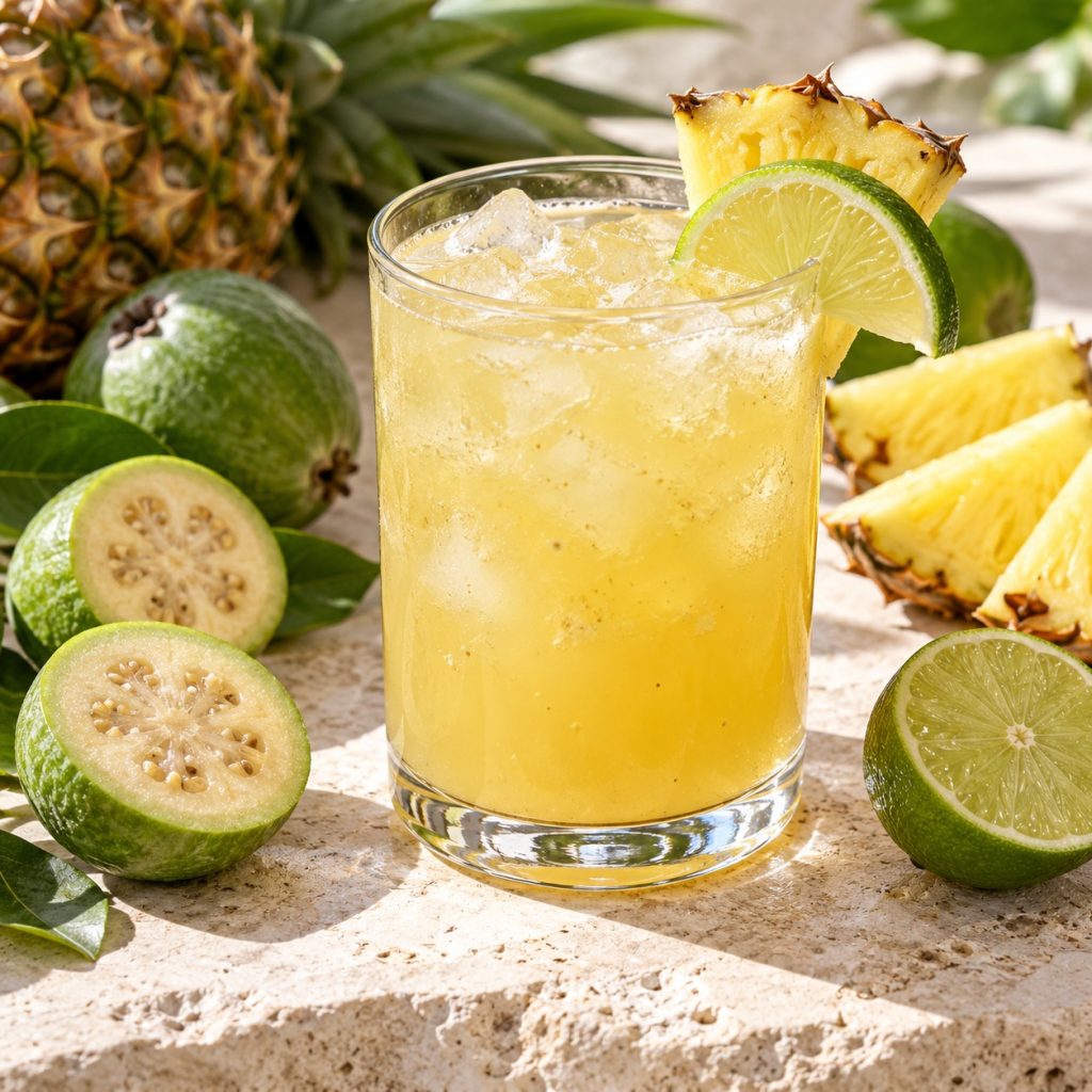 Pineapple Guava Lime Agua Fresca