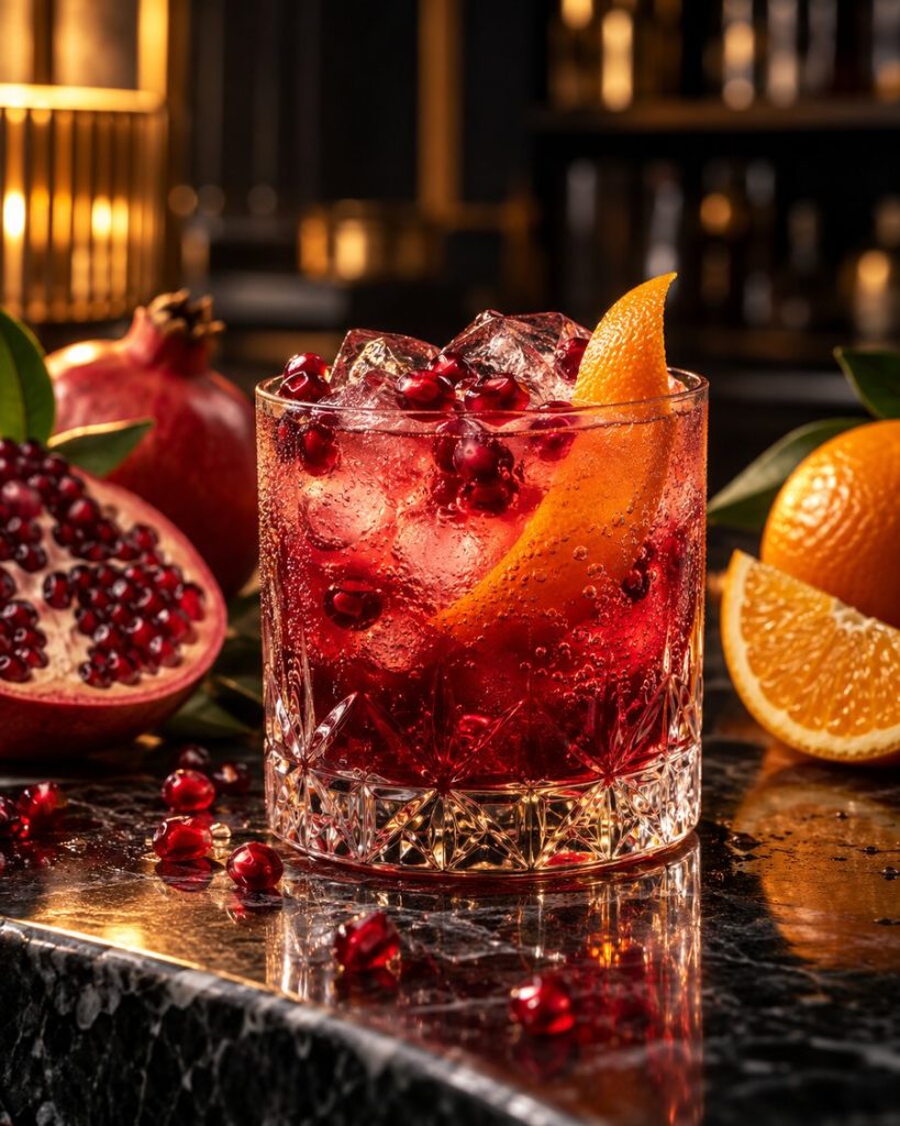 Pomegranate-Orange Smash