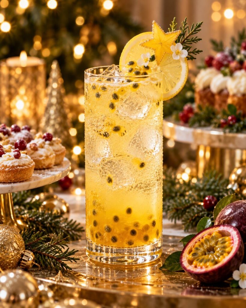 Star on Top Passionfruit Lemonade