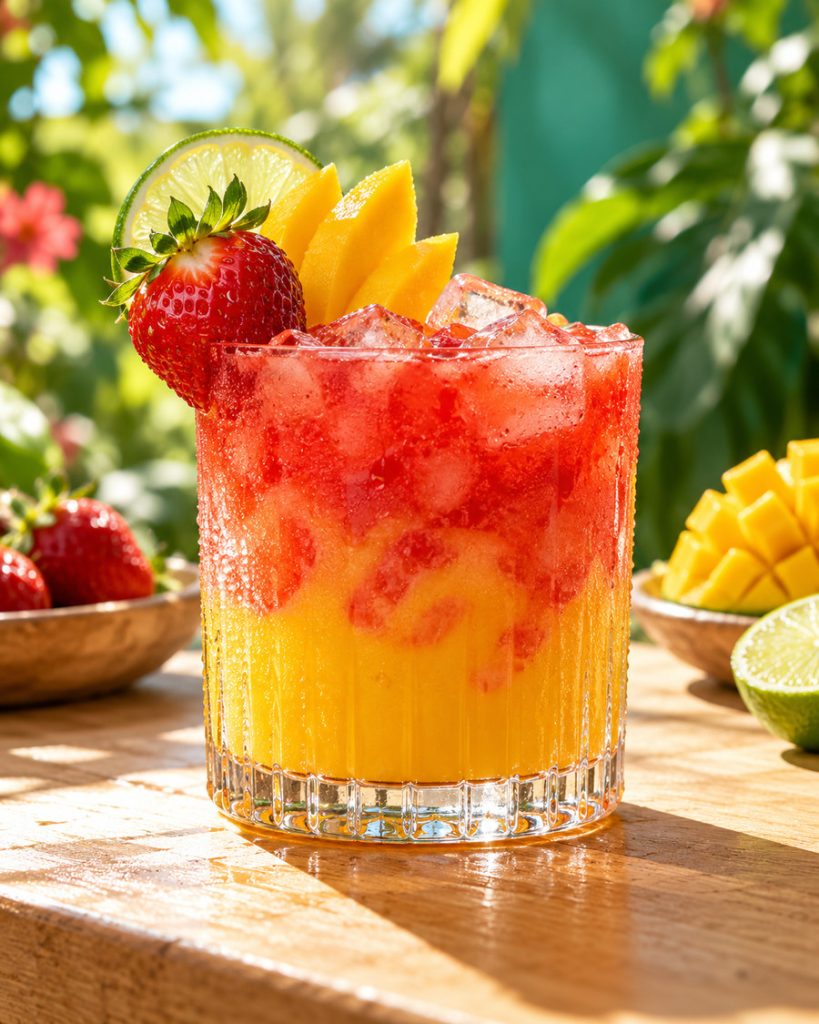 Strawberry Mango Agua Fresca