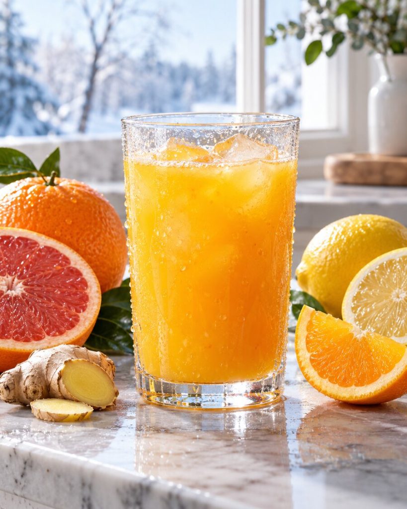 Winter Citrus Ginger Press